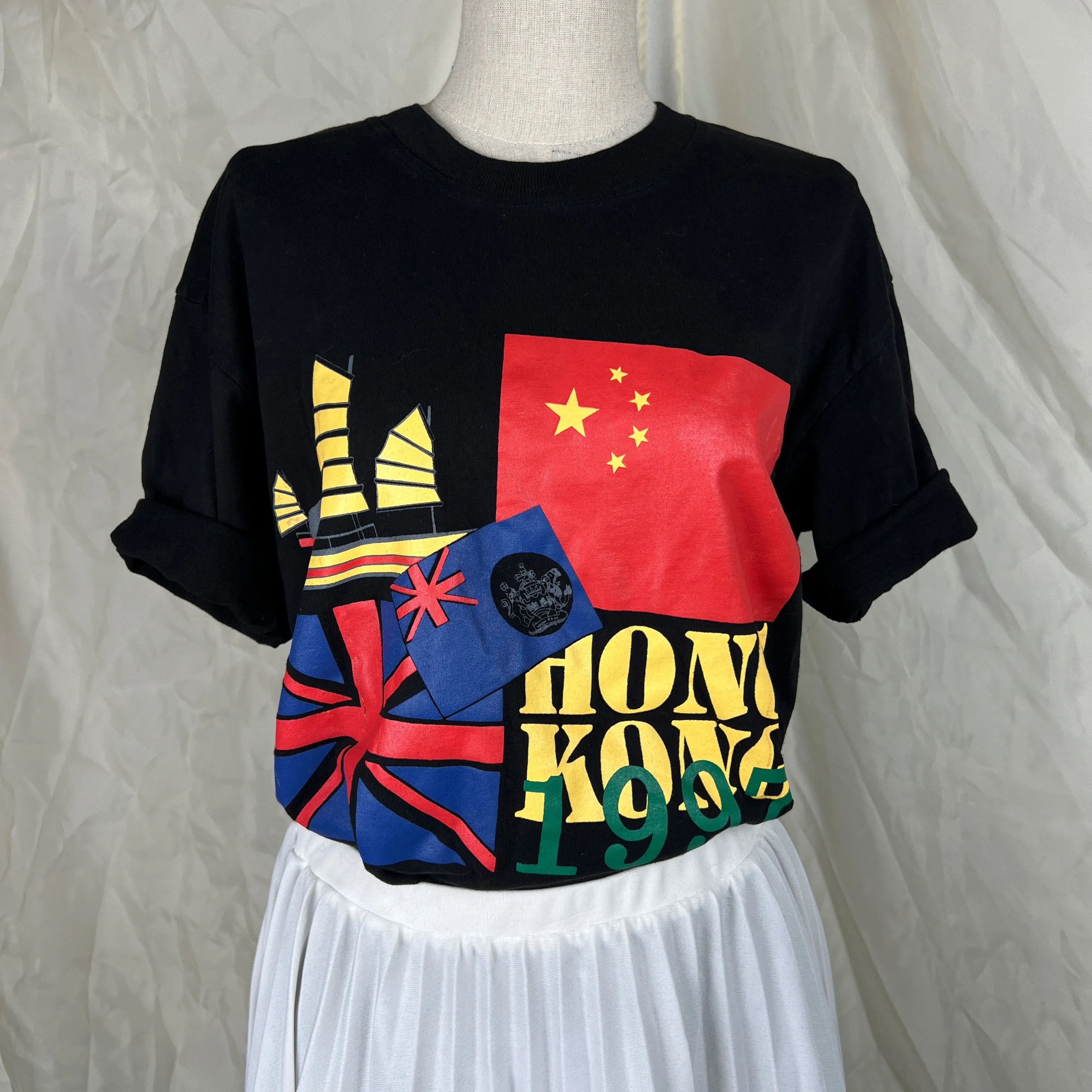 '97 Hong Kong Graphic Tee Shirt by Hon Hing