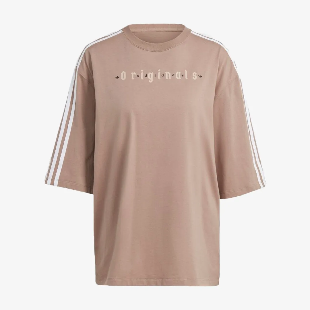 Adidas Originals | WMN'S OVERSIZED TEE  { CARBON