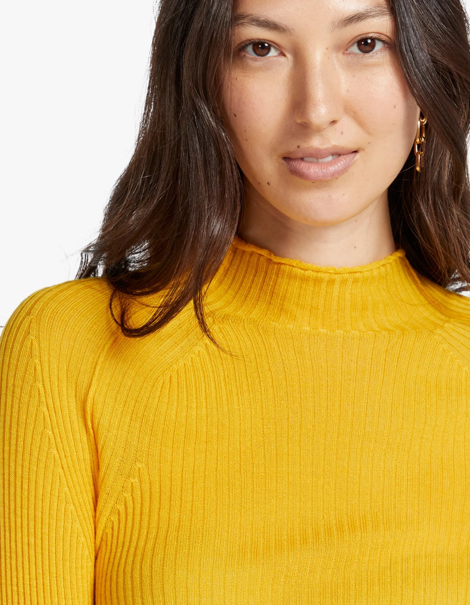 Alistair Knit Turtle Neck - Honey