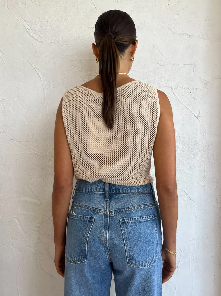 Anna Quan Jasmine Top in Natural