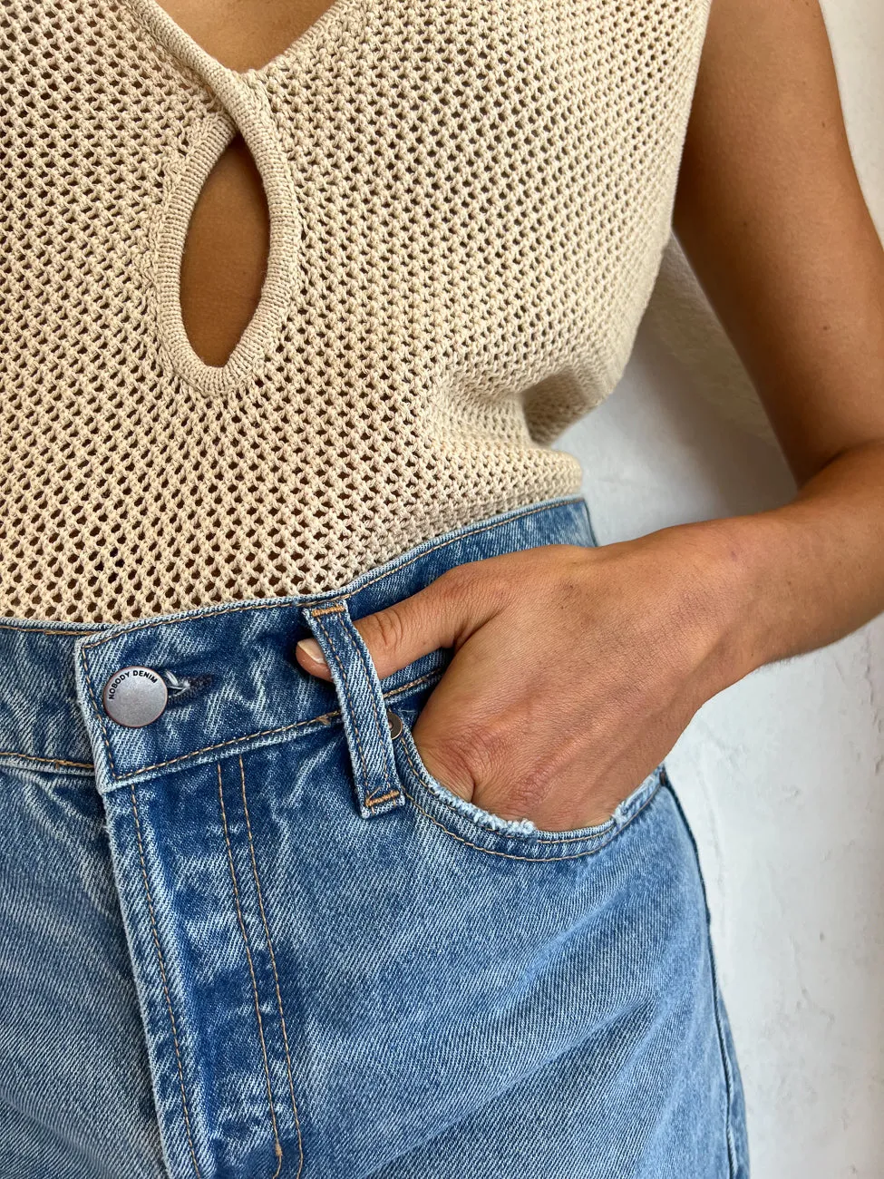 Anna Quan Jasmine Top in Natural