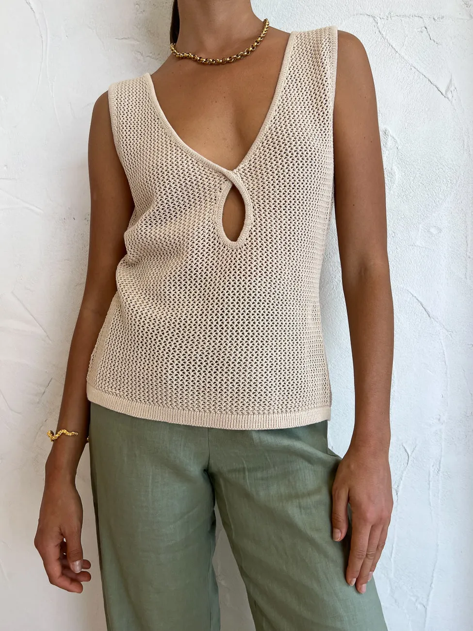 Anna Quan Jasmine Top in Natural