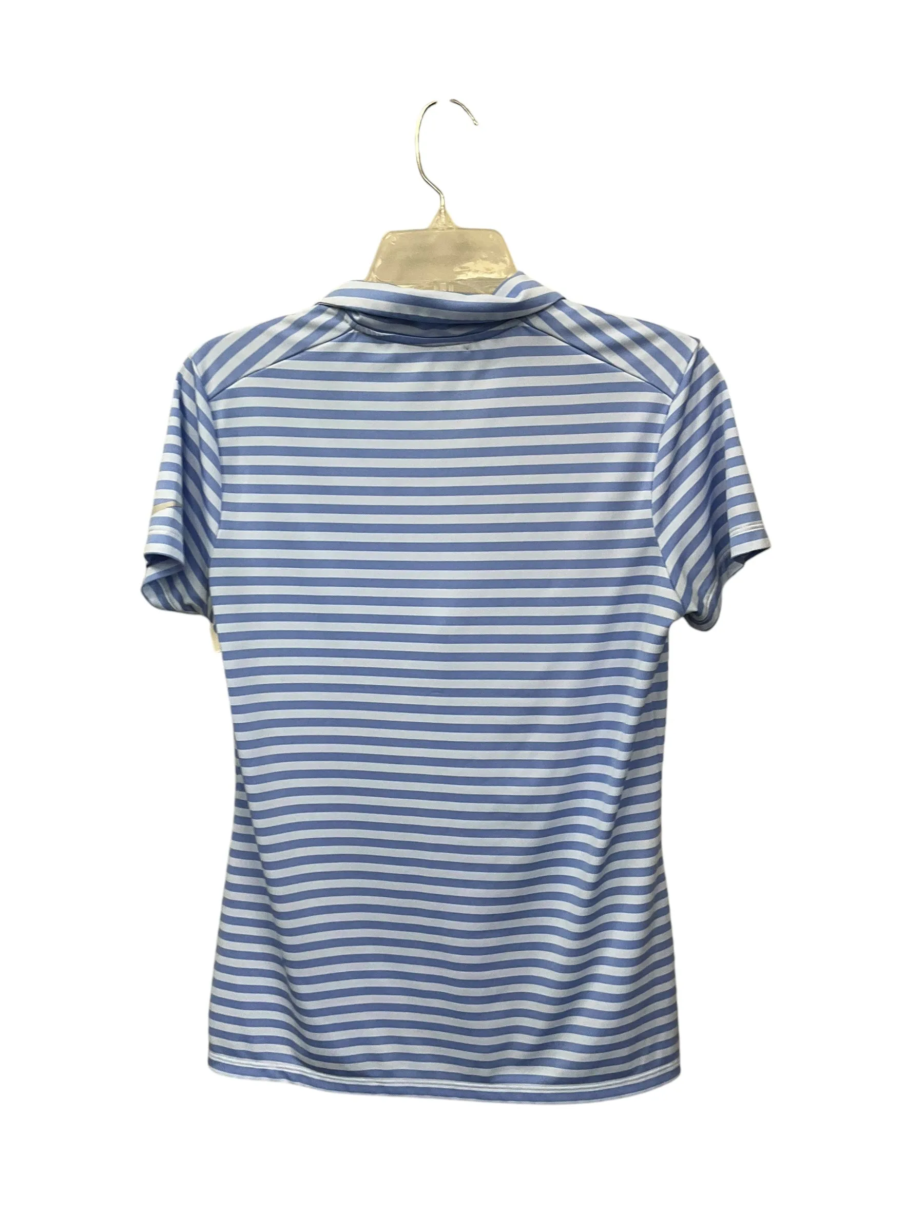 Athletic Top Short Sleeve By Nike Apparel In Blue, Size: M