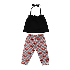 Baby Girls Clothes Sets 2018 Summer 2Pcs Infant Baby Girls Tops Pants Outfits Clothing Set