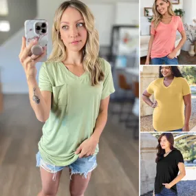 Basics Bamboo V-Neck Tee