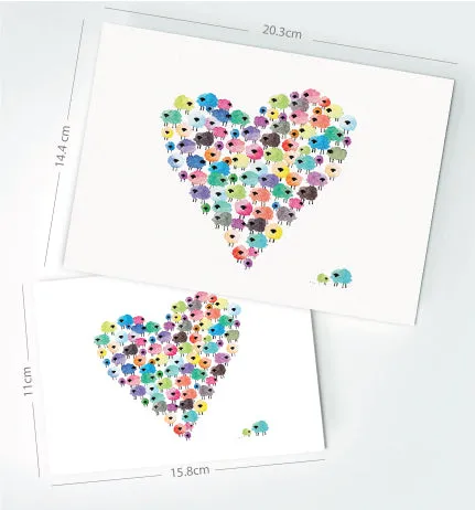 Big postcard set C