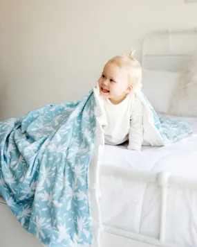 Blue Tropics Blanket
