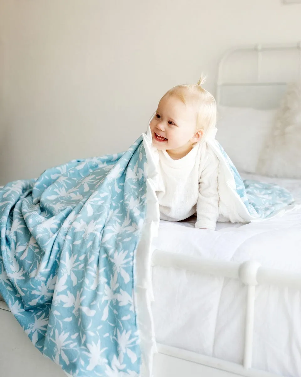 Blue Tropics Blanket