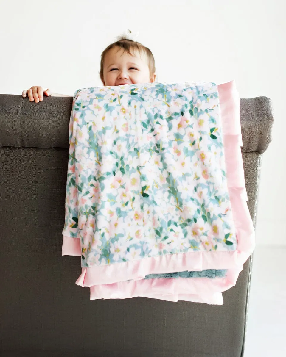 Blushing Blue Blanket