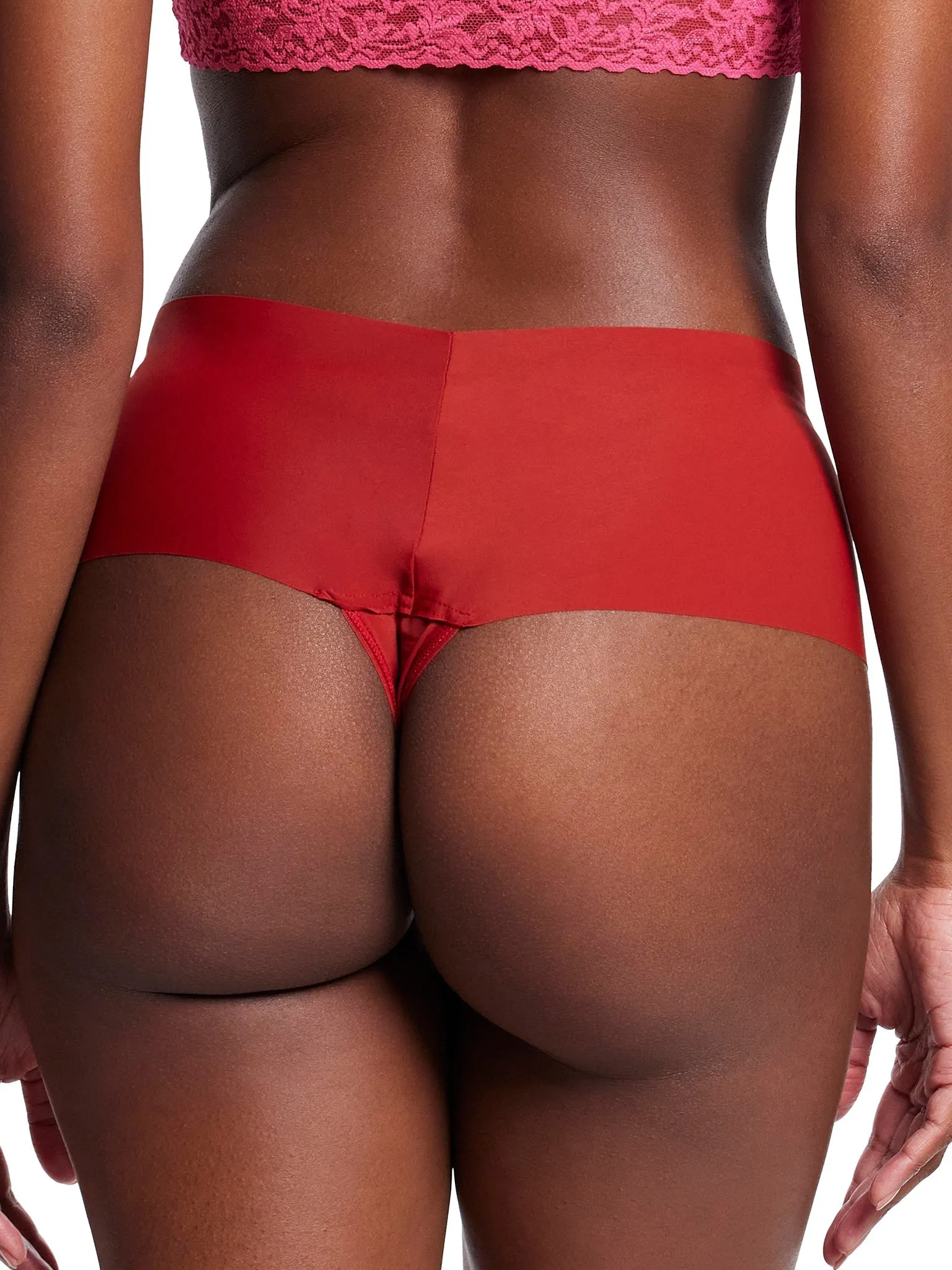 BreatheSoft® High Rise Thong Sundried Tomato Red