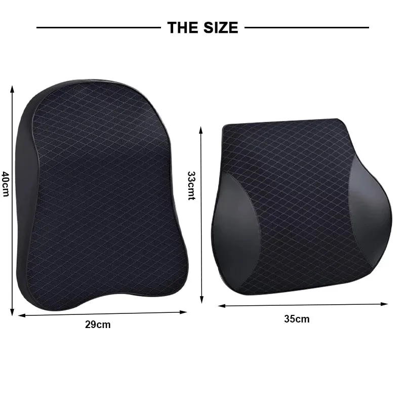 Car Neck 3D Memory Foam Headrest Cushion Support