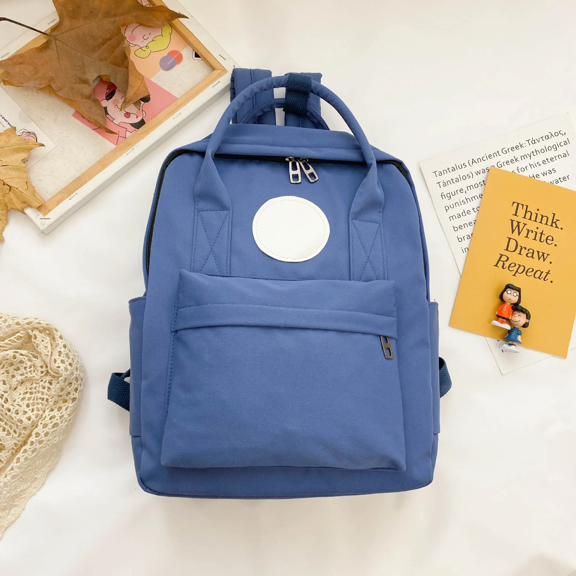 Children's backpack with logo