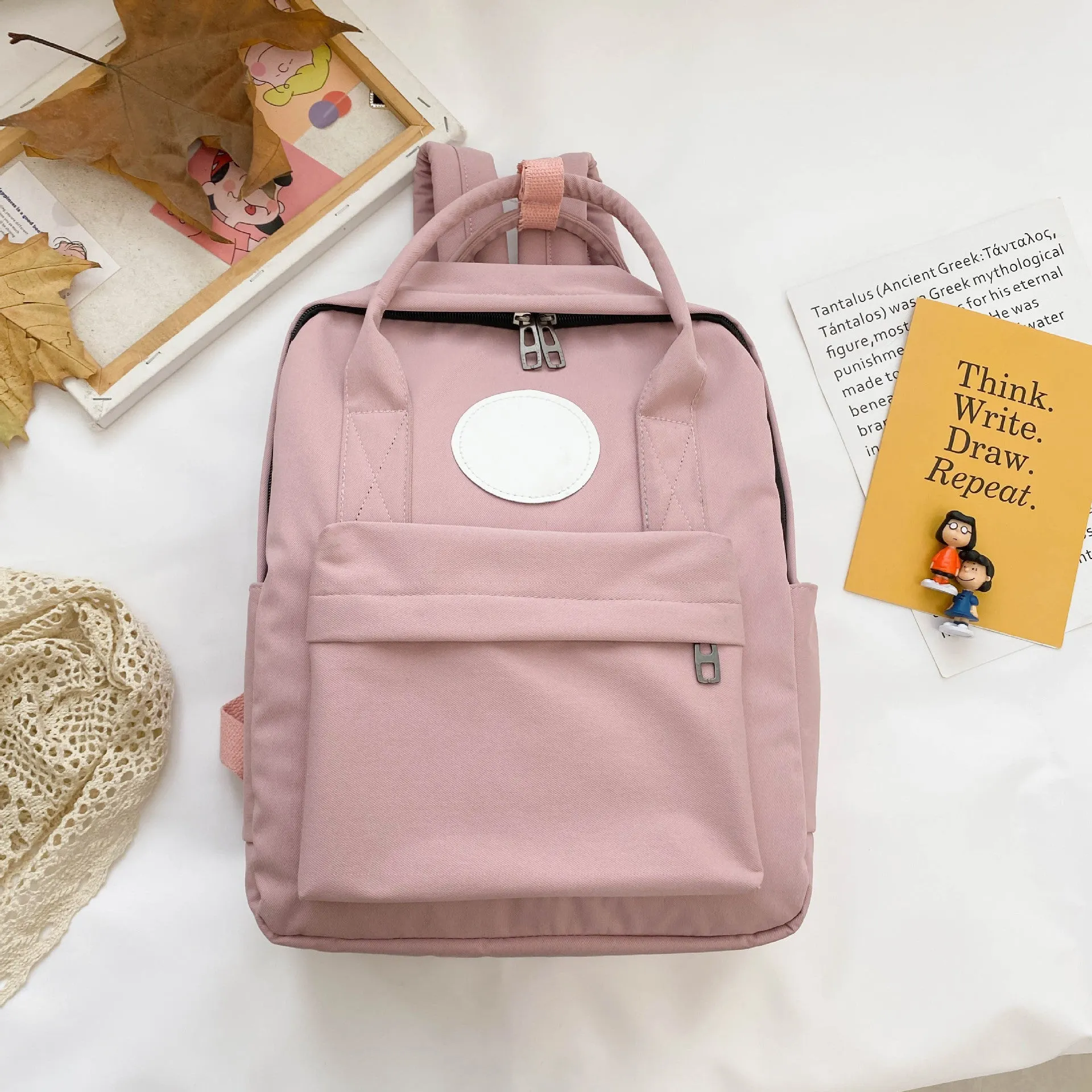 Children's backpack with logo