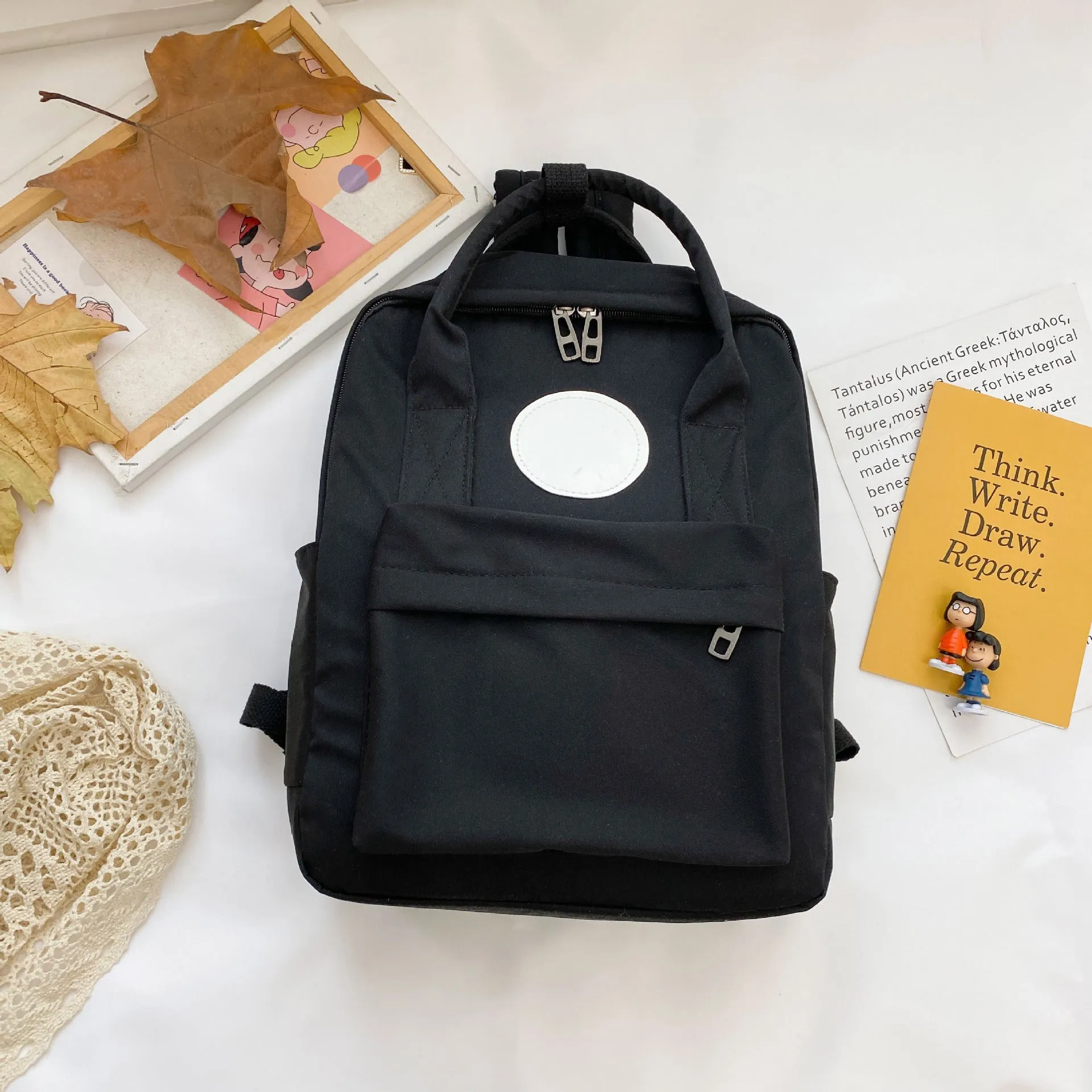 Children's backpack with logo