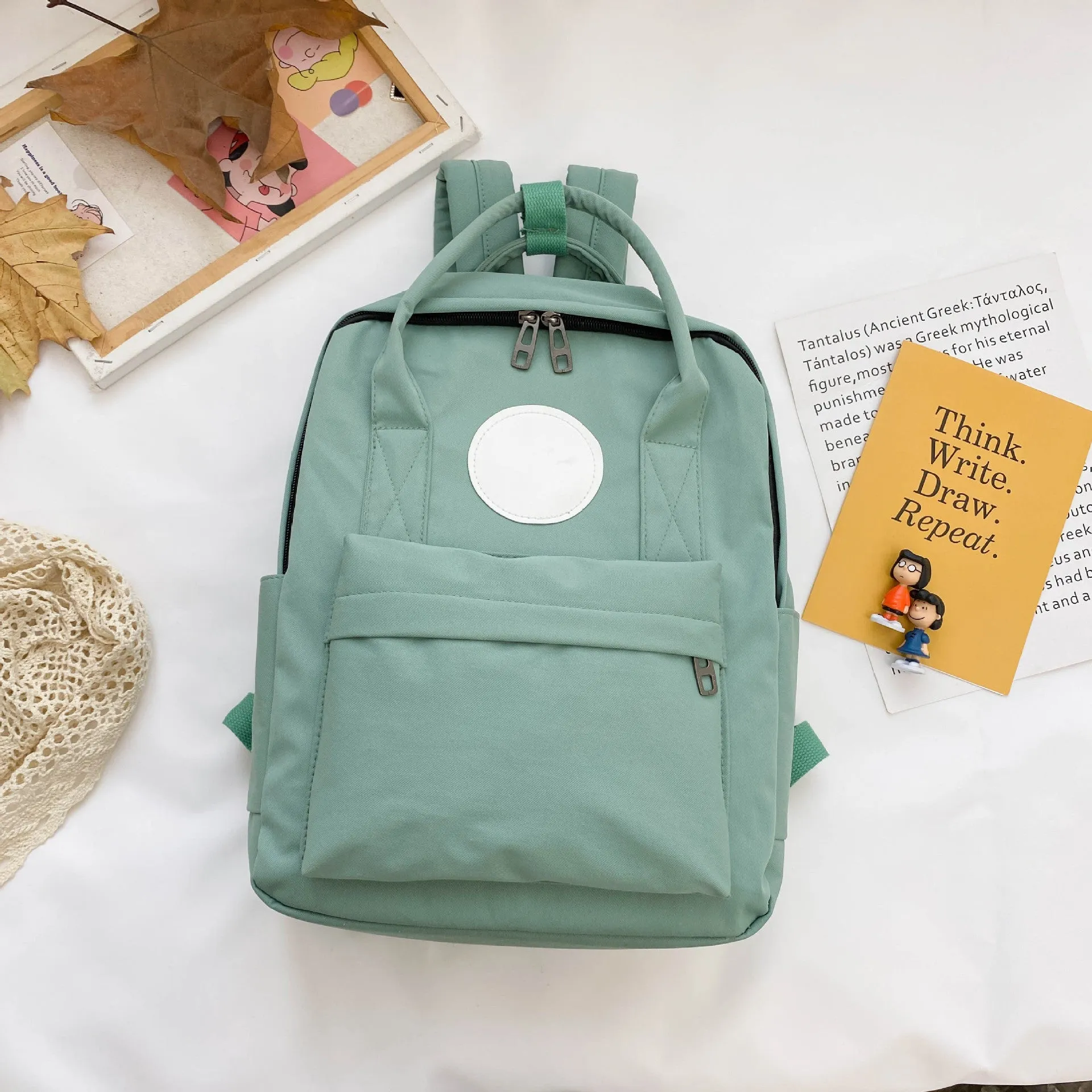 Children's backpack with logo