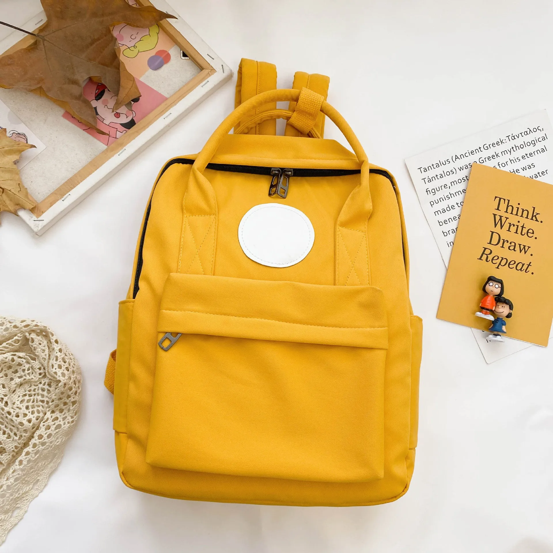 Children's backpack with logo