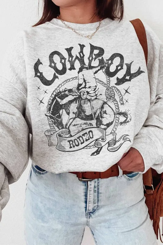 COWBOY RODEO SWEATSHIRT PLUS SIZE