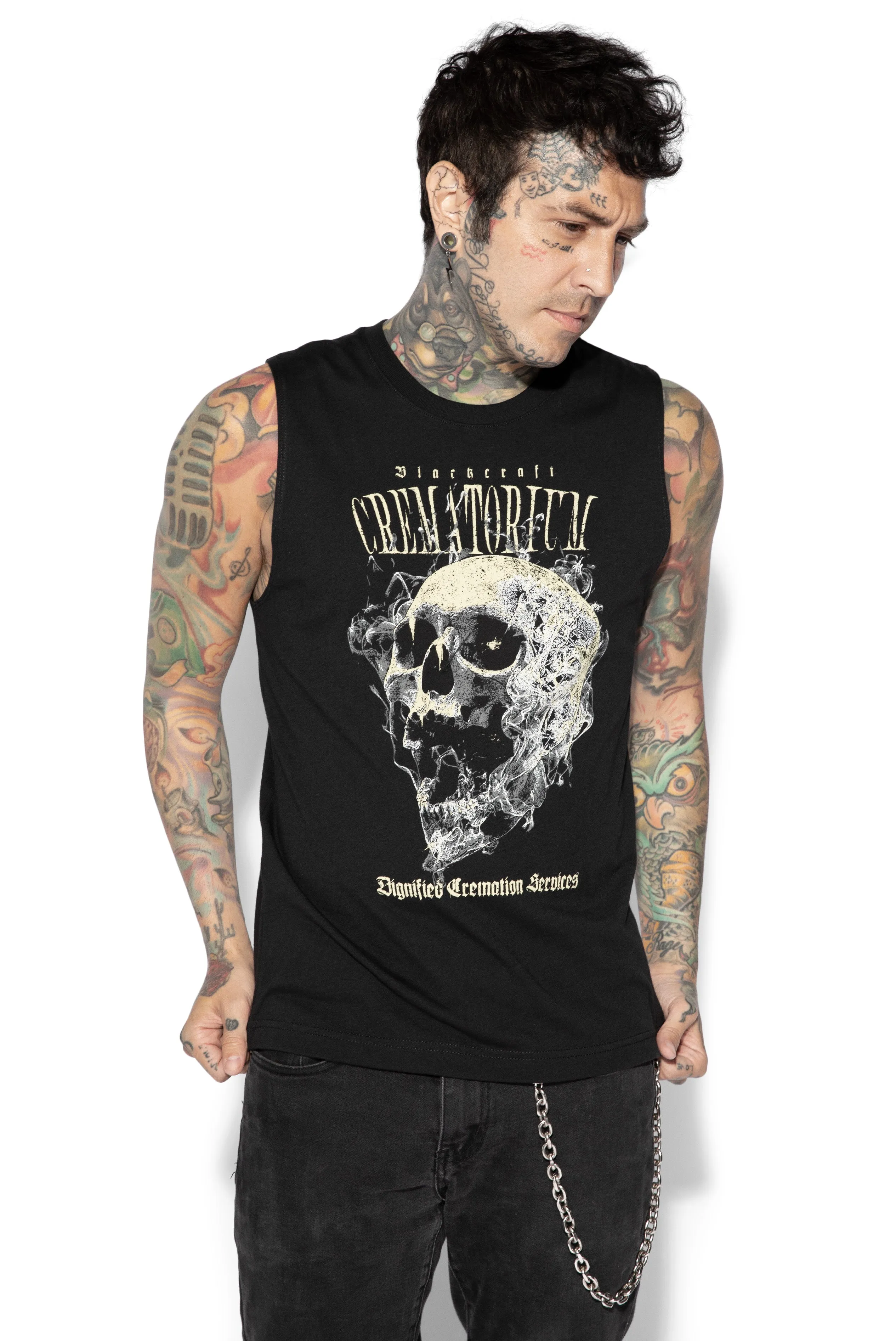 Cremation Services - Unisex Muscle Tee