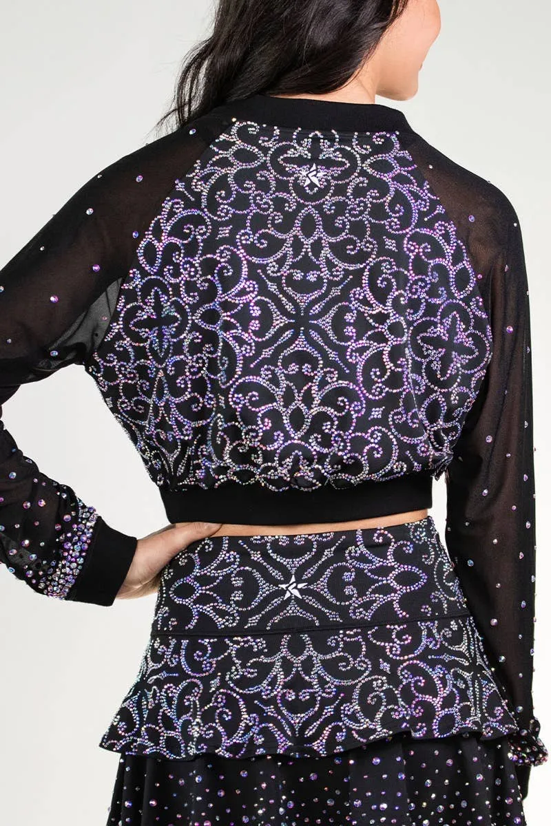 Crystal Couture Majestic Cropped Jacket
