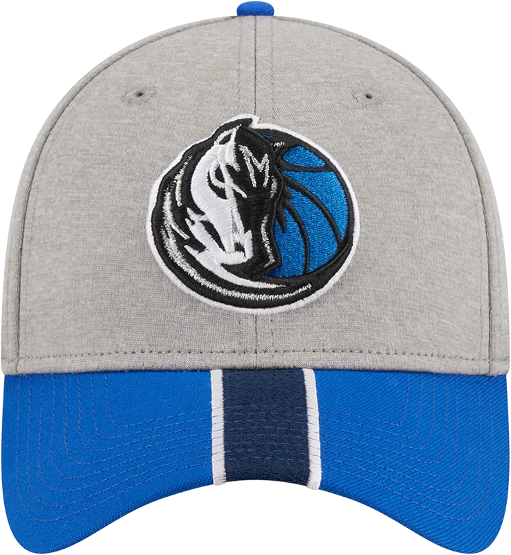 DALLAS MAVERICKS NEW ERA GREY STRIPED FITTED CAP