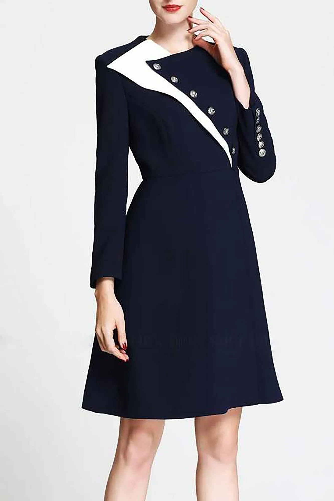 DL Signature Eva Diagonal English Dress