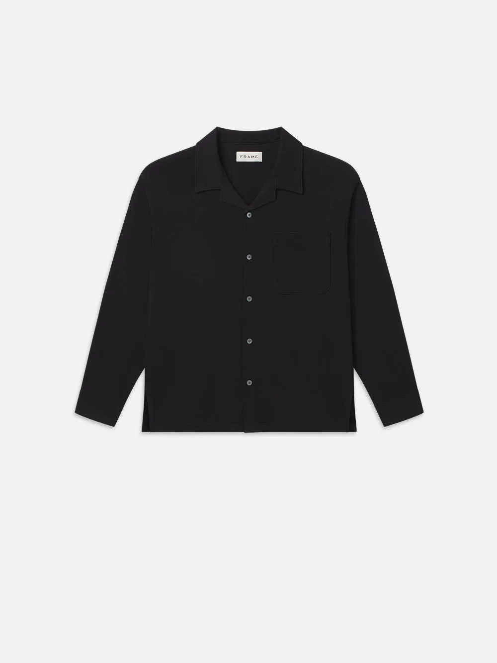 Duo Fold Relaxed Shirt -- Black