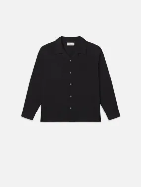 Duo Fold Relaxed Shirt -- Black