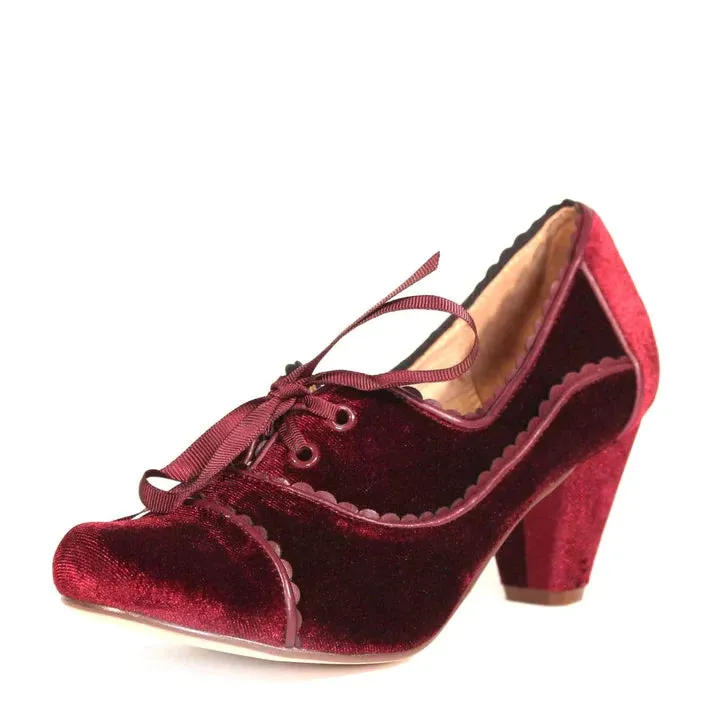 Final Sale Burgundy Madison Shoes by Chelsea Crew