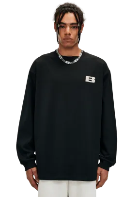 Foam Velvet Printed Sweatshirt