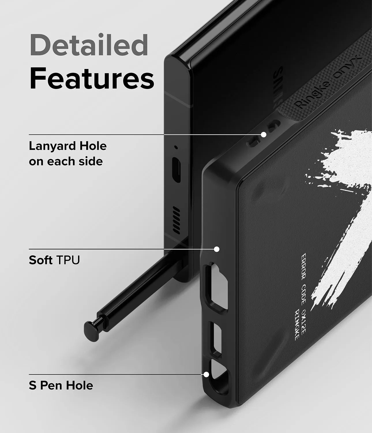 Galaxy S22 Ultra Case | Onyx Design