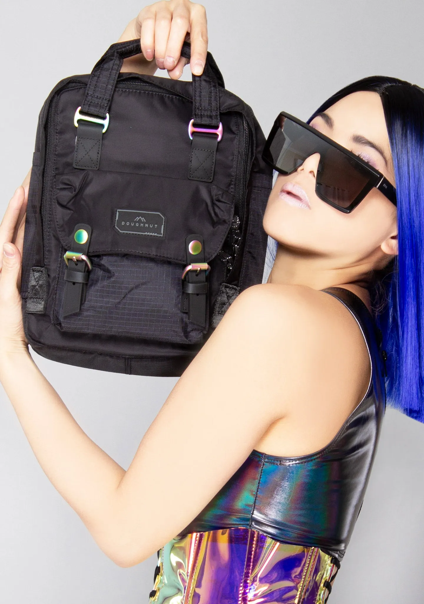 Gamescape Series Macaroon Mini Backpack in Black