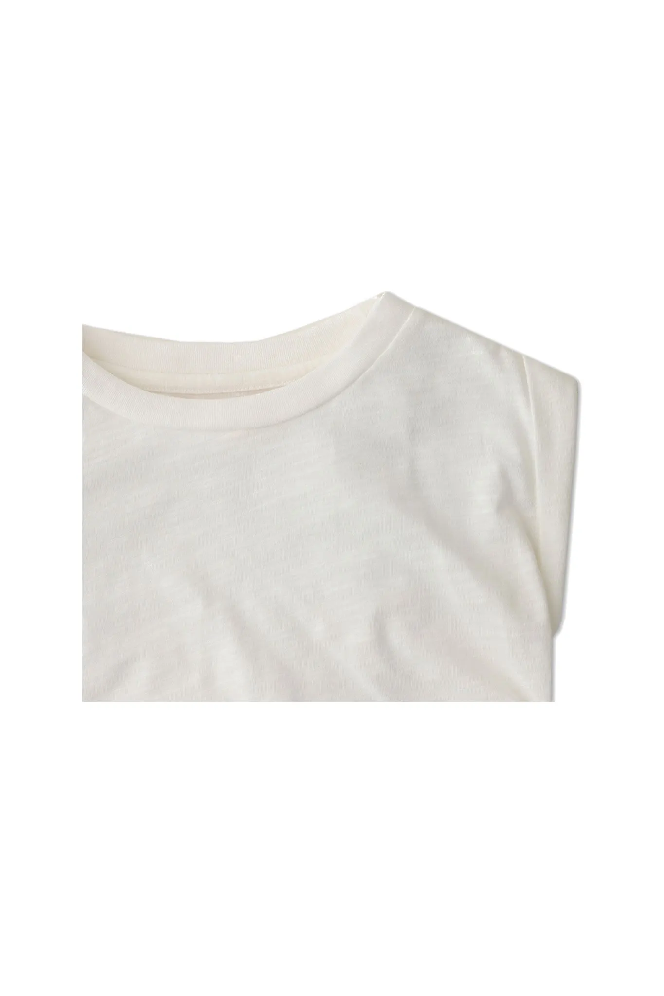 Gingernaps Ruched Sides Sleeveless Tee