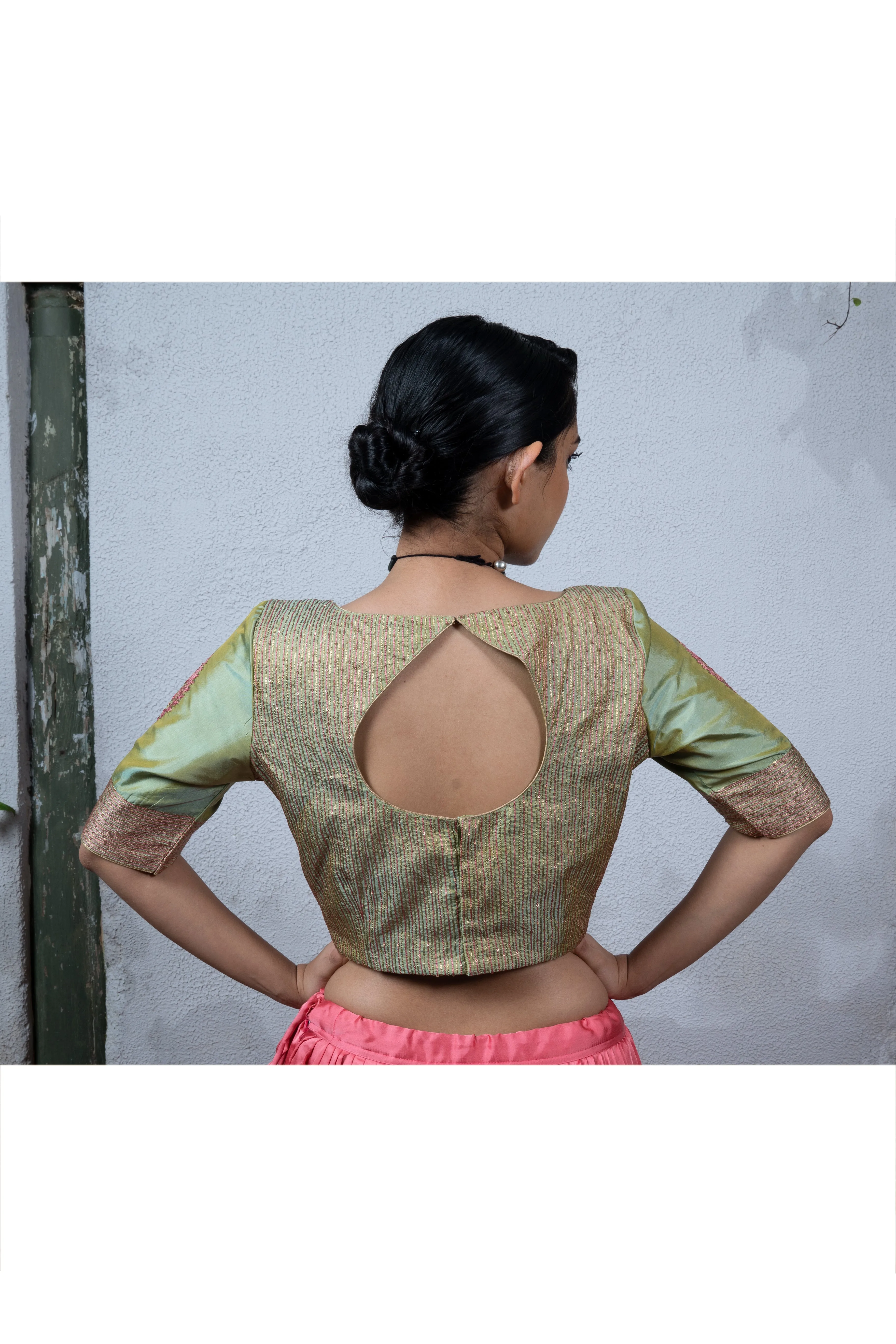 Jaji: Pink Lehanga
