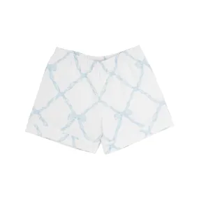 Let Me Lounge Shorts (Women's) - Buckhead Blue Belle Meade Bow