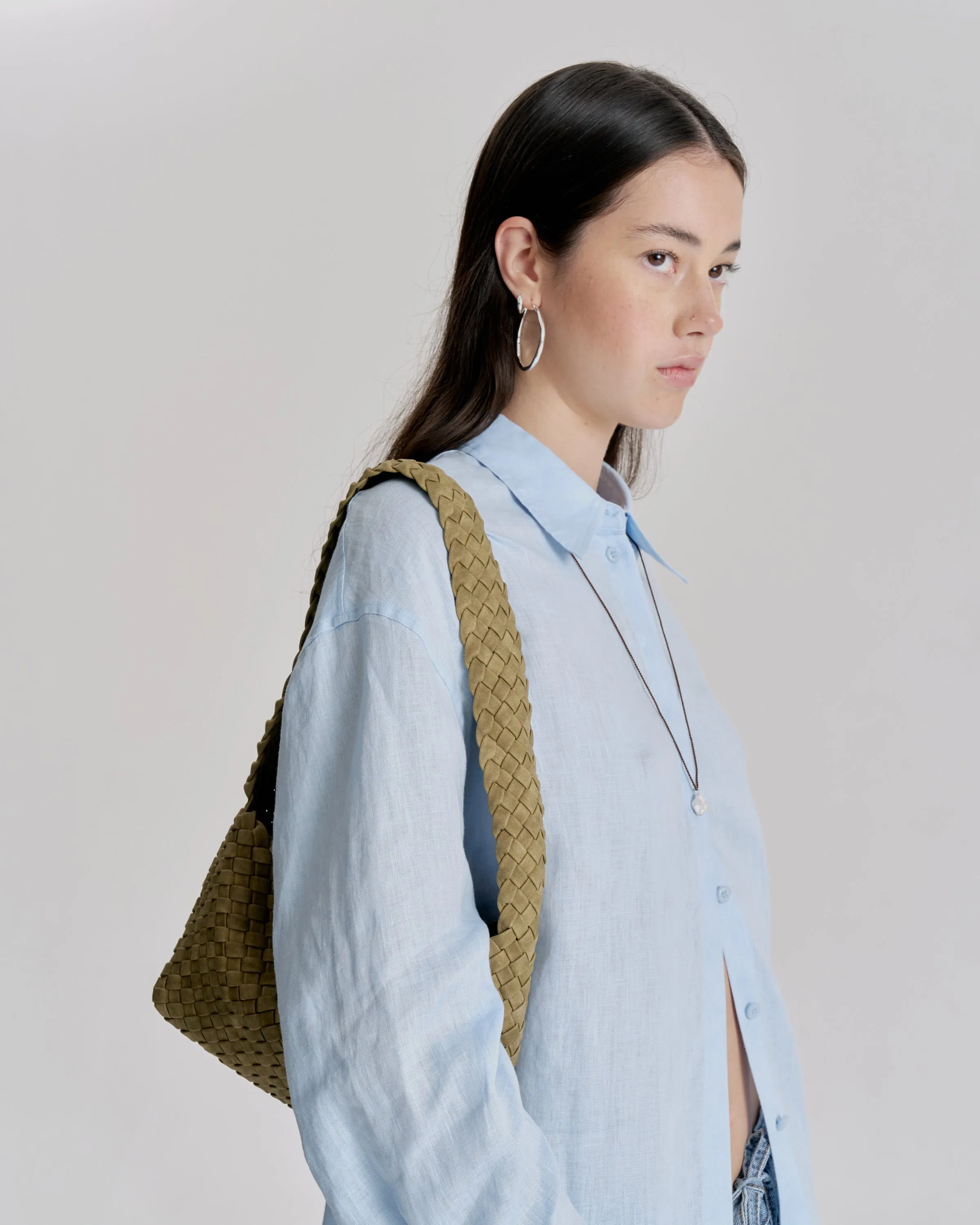 Luca Woven Shoulder Bag (RRP 239AUD)