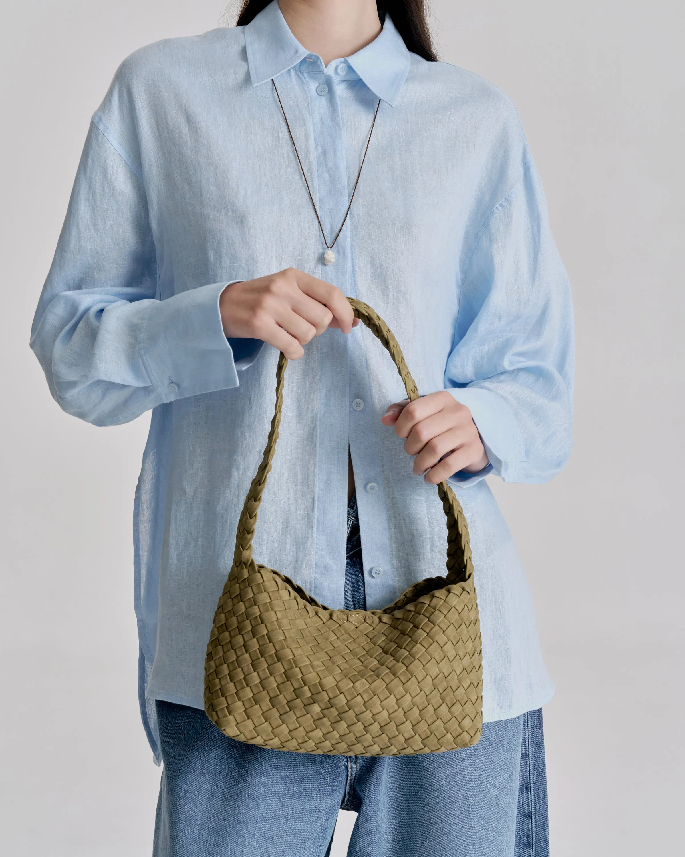 Luca Woven Shoulder Bag (RRP 239AUD)