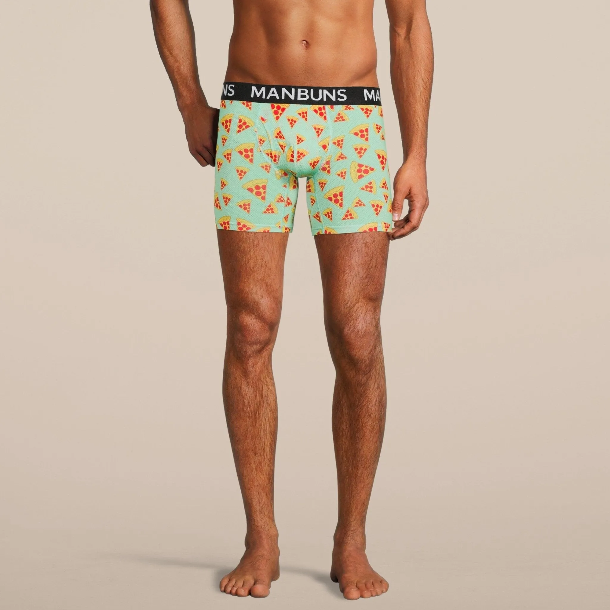 Men's Pizza Boxer Brief Underwear