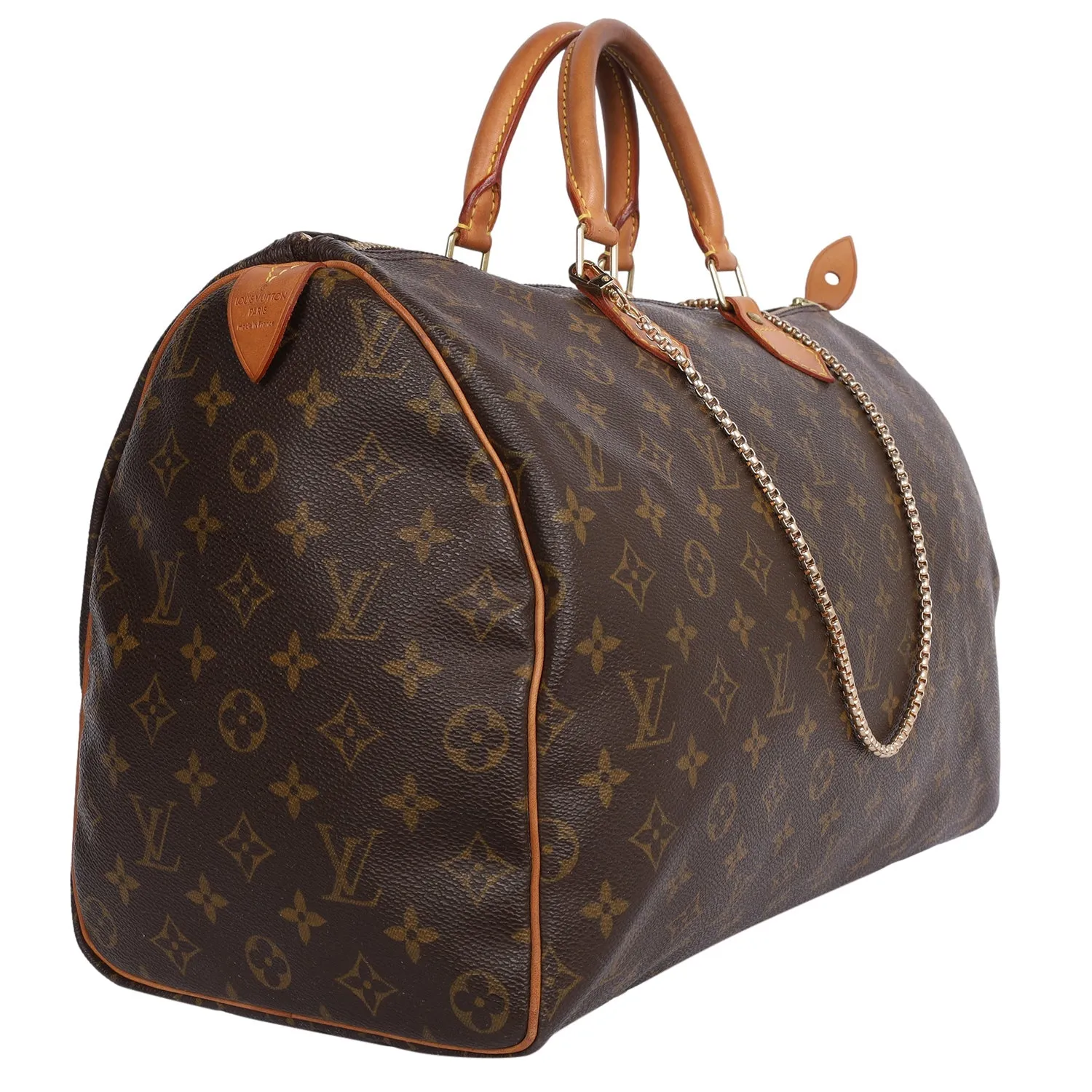 Monogram Speedy 40 Satchel (Authentic Pre-Owned)