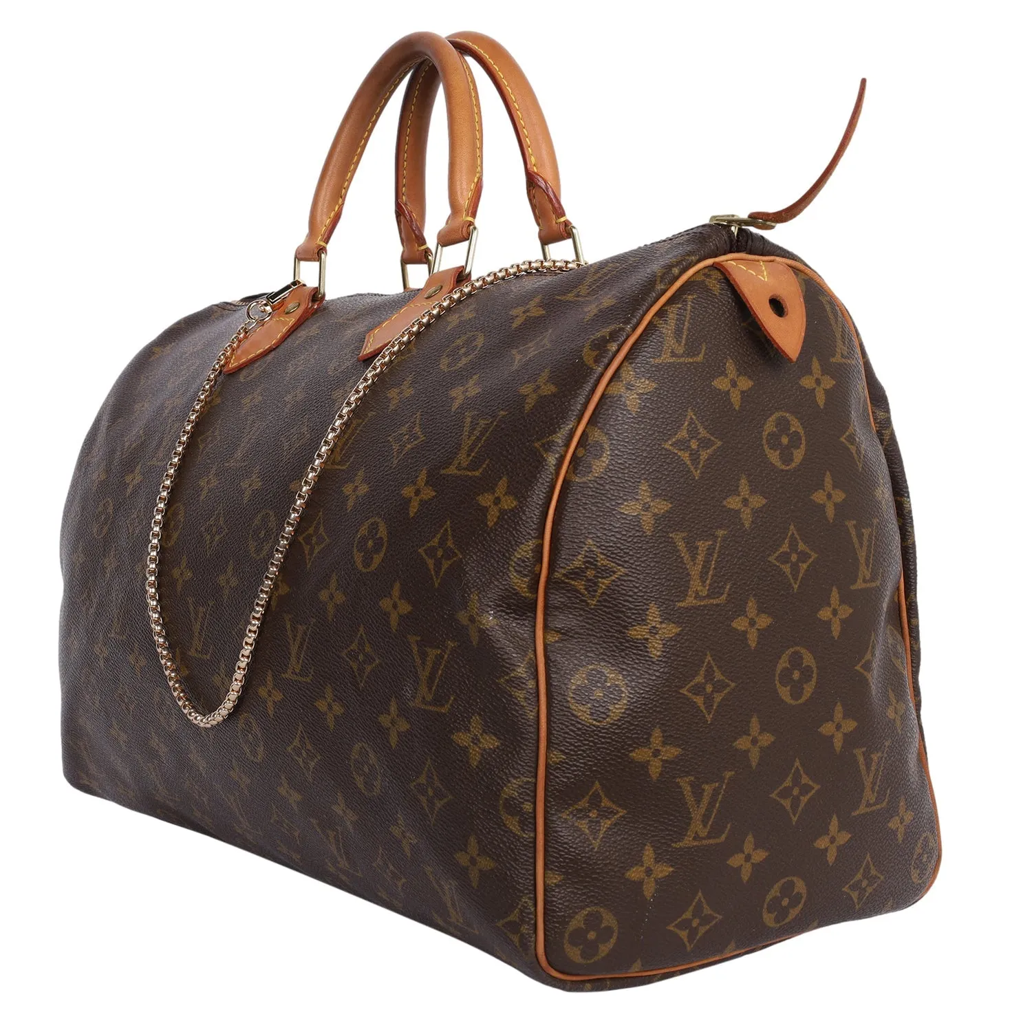 Monogram Speedy 40 Satchel (Authentic Pre-Owned)