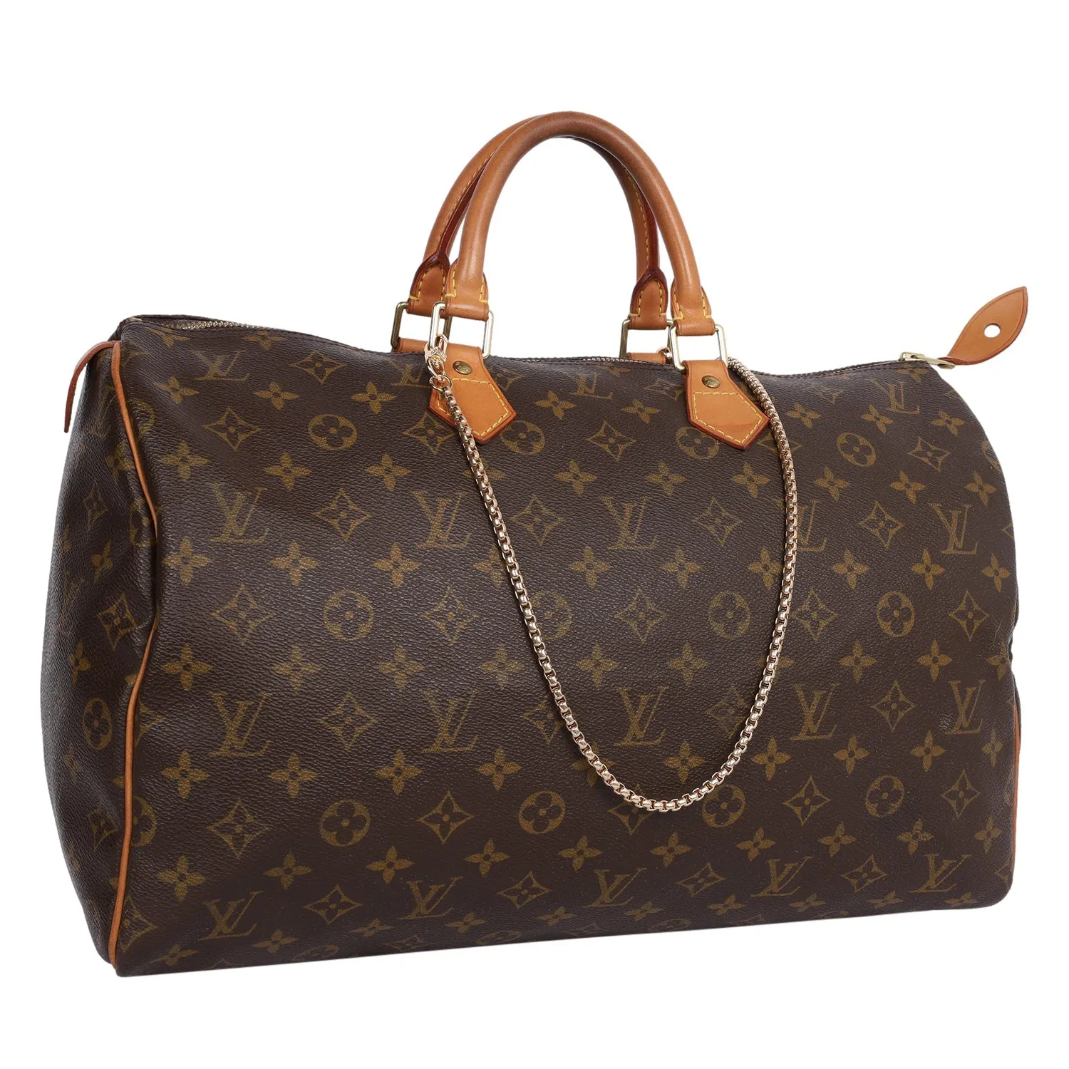 Monogram Speedy 40 Satchel (Authentic Pre-Owned)