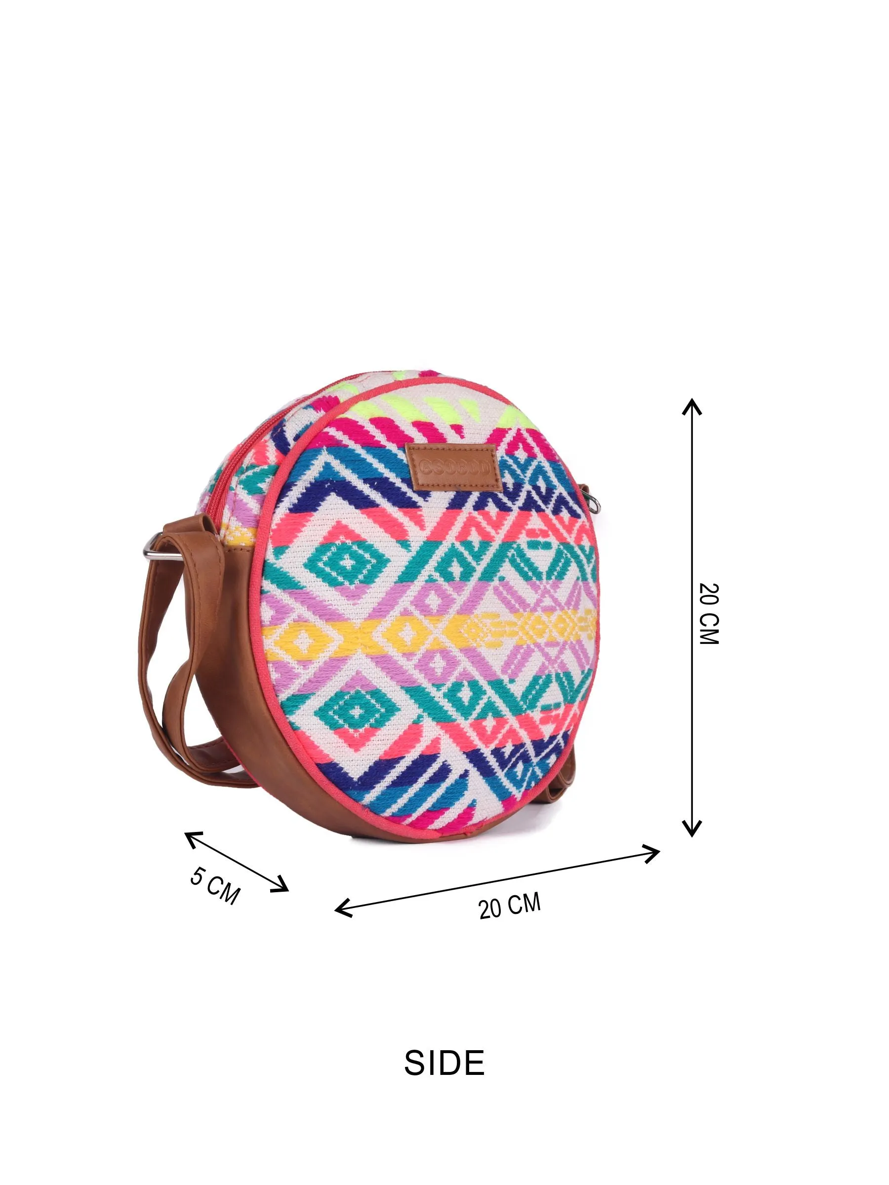 Multi Round Sling Bag