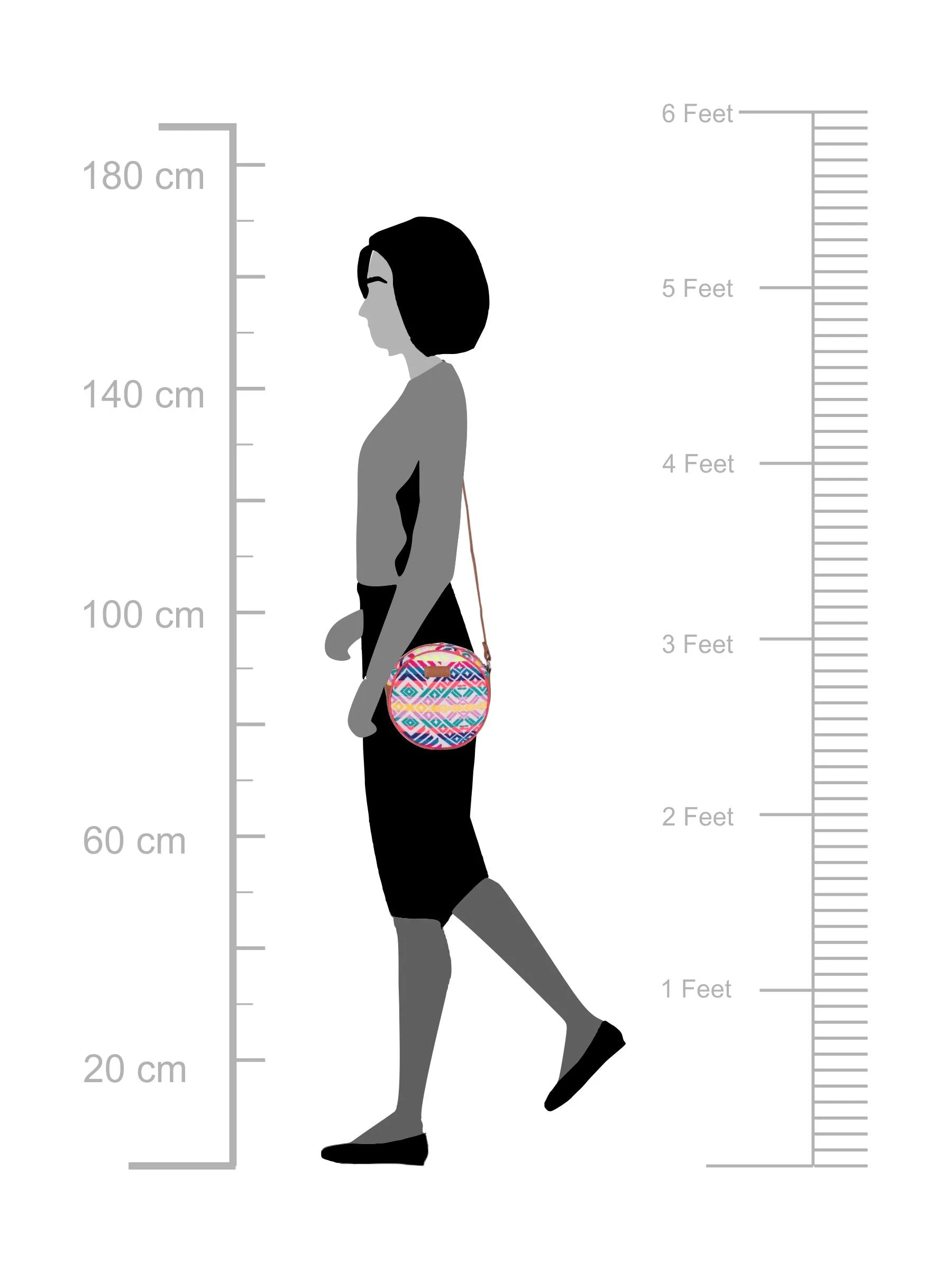 Multi Round Sling Bag