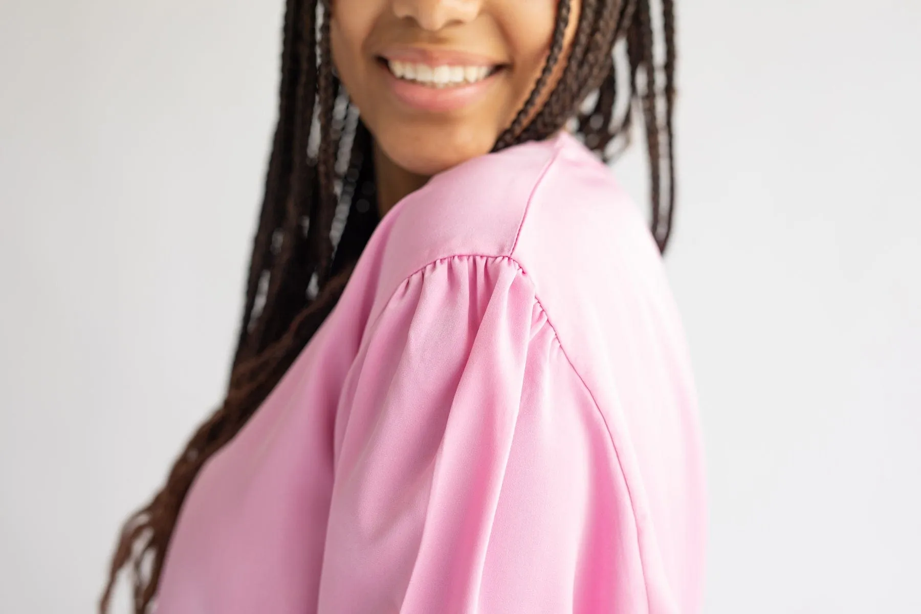 Must be Satin Pajamas - Light Pink - Final Sale