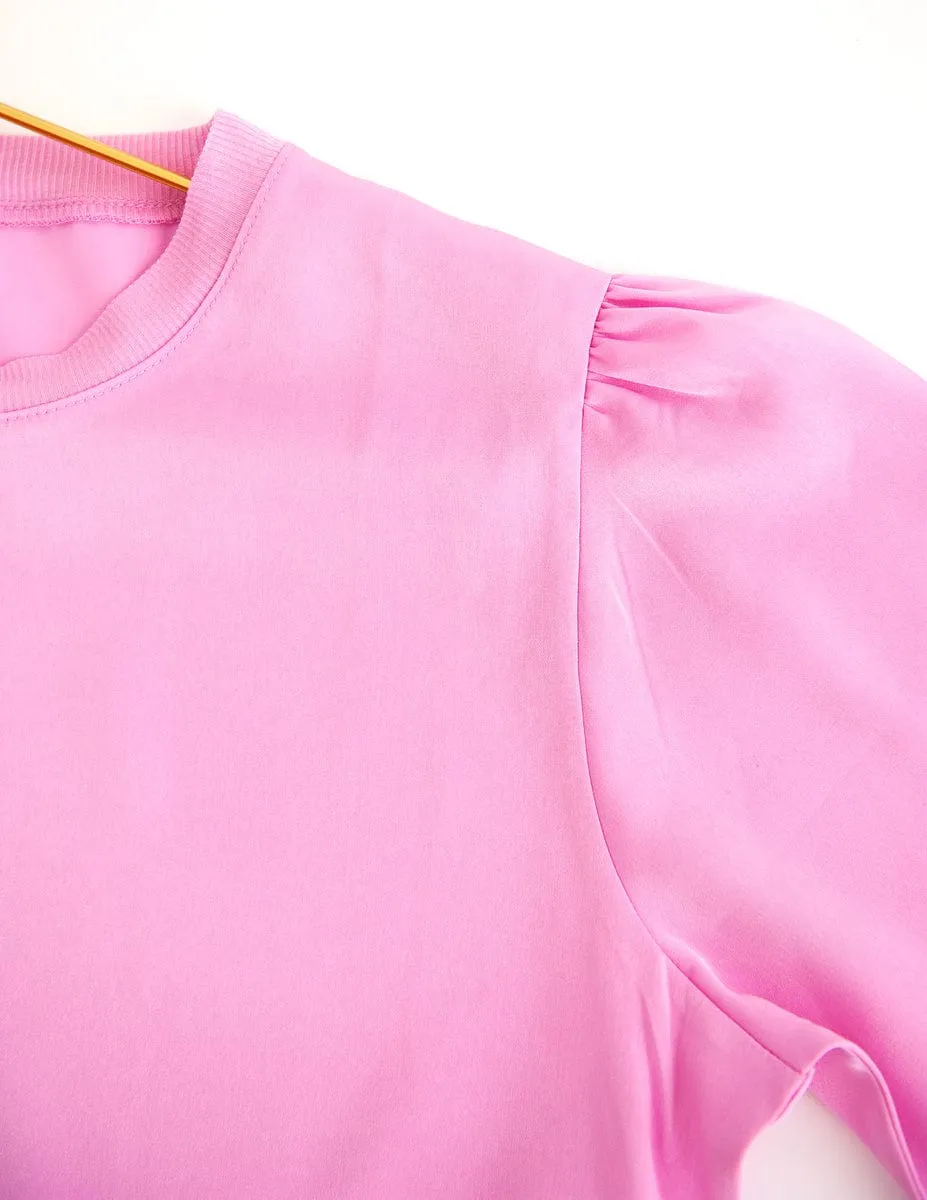Must be Satin Pajamas - Light Pink - Final Sale