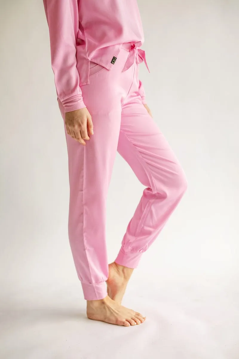 Must be Satin Pajamas - Light Pink - Final Sale