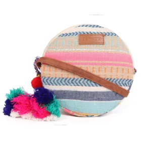Muti Color Cotton Womens Sling Bag Medium Size