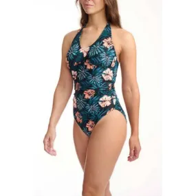 New  Lole Tropical Halter One Piece Swimsuit