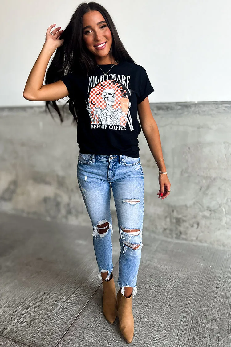 Nightmare Before Coffee Tee