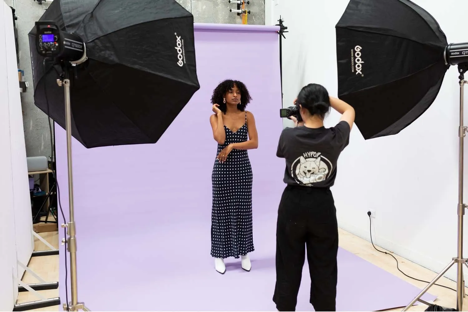 Paper Roll Photography Studio Backdrop Full Length (2.7 x 10M) - Fresh Lavender Purple
