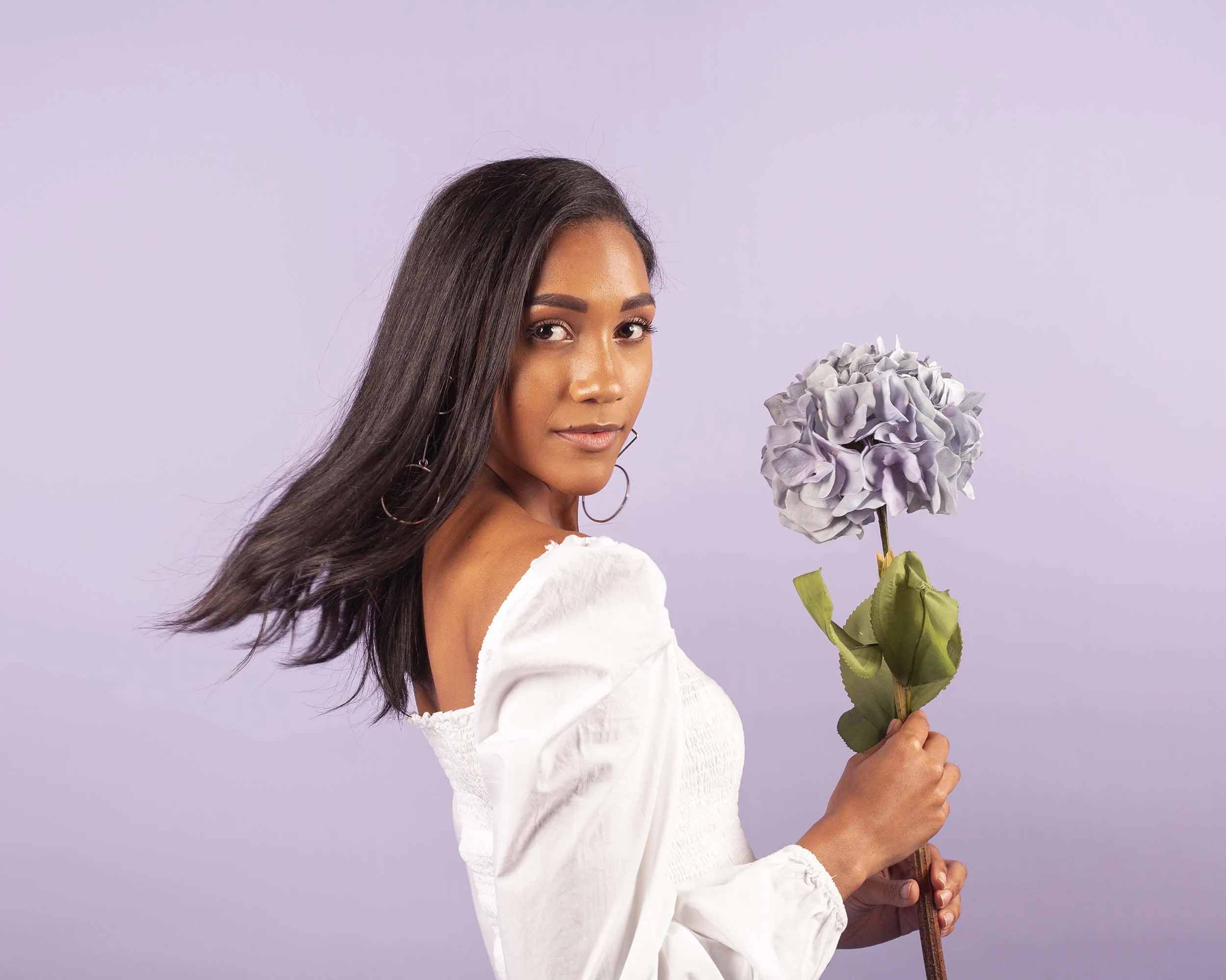 Paper Roll Photography Studio Backdrop Full Length (2.7 x 10M) - Fresh Lavender Purple
